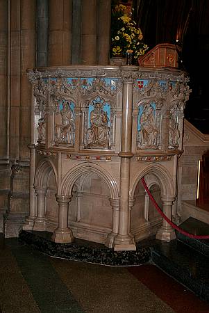 Truro Cathedral - The Pulpit